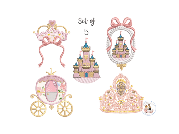 Download Royal Princess Embroidery Designs Bundle - Royal princess Collection