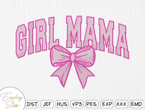 Download Mother Day, Girl Mama Embroidery Design - Mama embroidery Collection