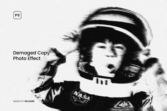 Download Damaged Copy Photo Effect - Premium Bundle