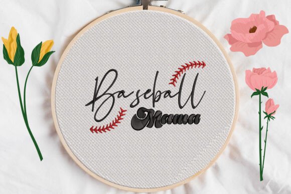 Download Baseball Mama Embroidery - Mama embroidery Collection
