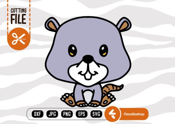 Download Woodland Creatures SVG - Mole Cut File - Wood Collection
