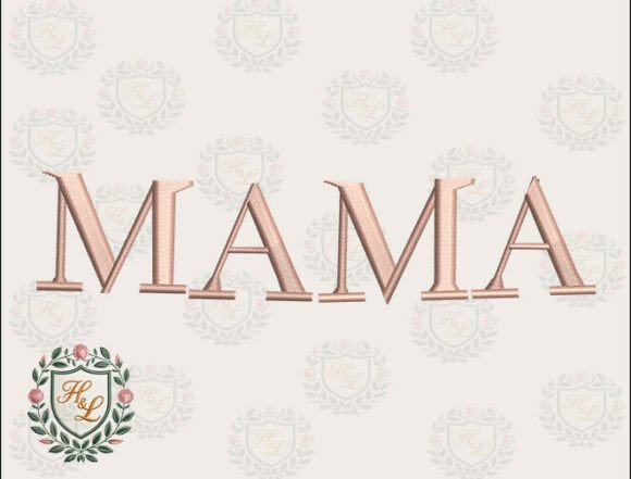 Download Girly Mama Embroidery Files - Mama embroidery Collection